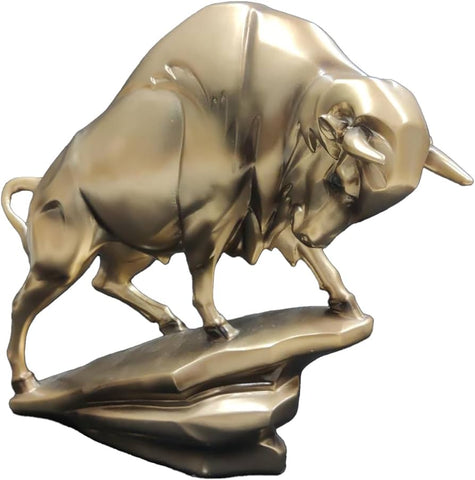 Bull Sculpture For Car Dashboard