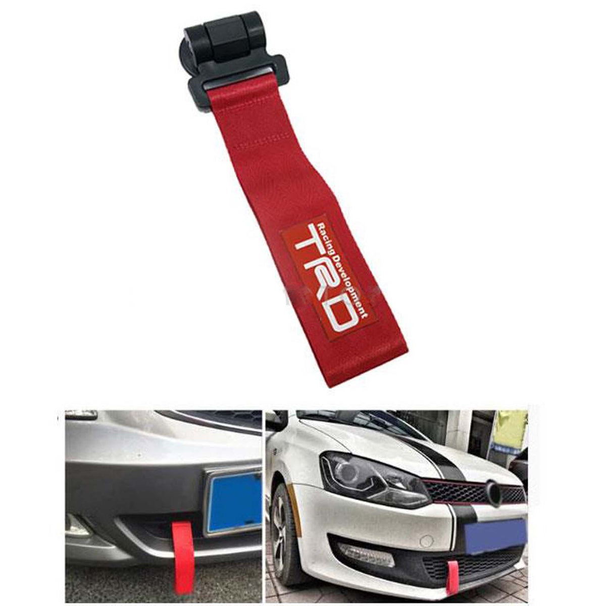 TRD Tow Hook Ribbon For Car | Modification Drift Decoration