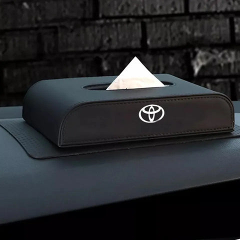 Luxury Car Logo Tissue Box – Stylish & Elegant