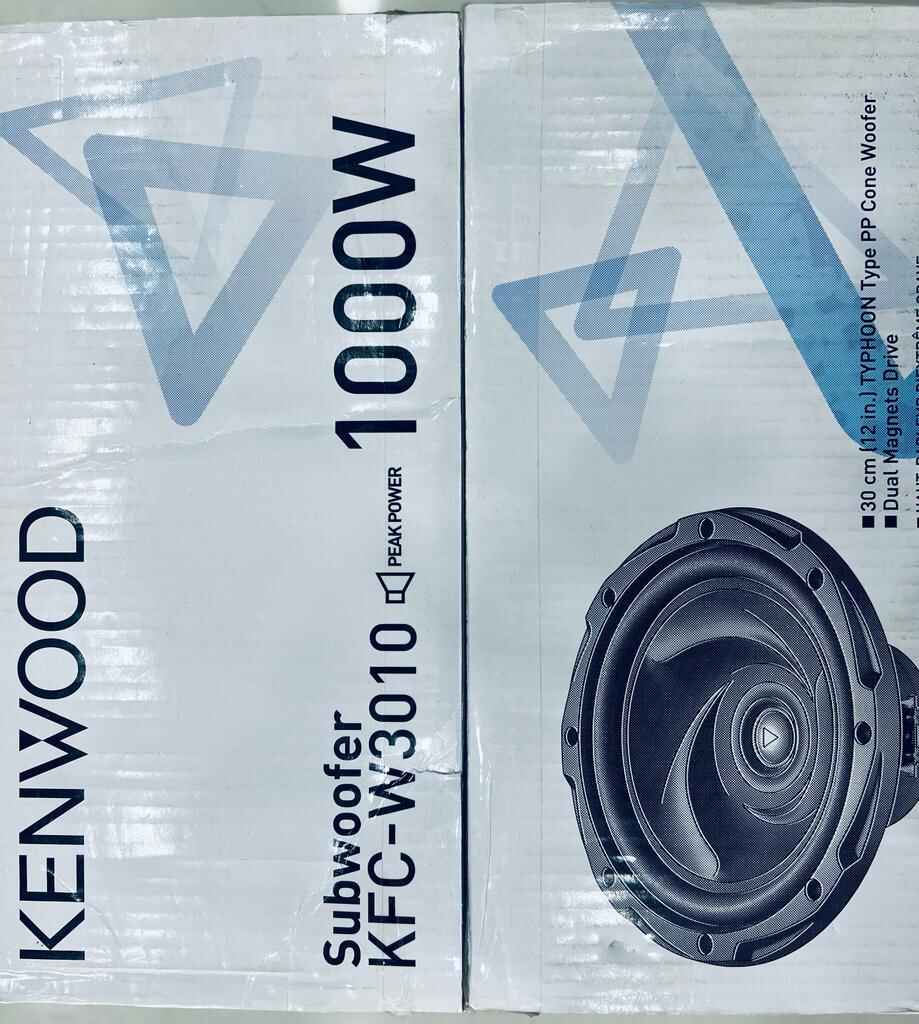 Kenwood Speakers 1000W Woofer For Cars