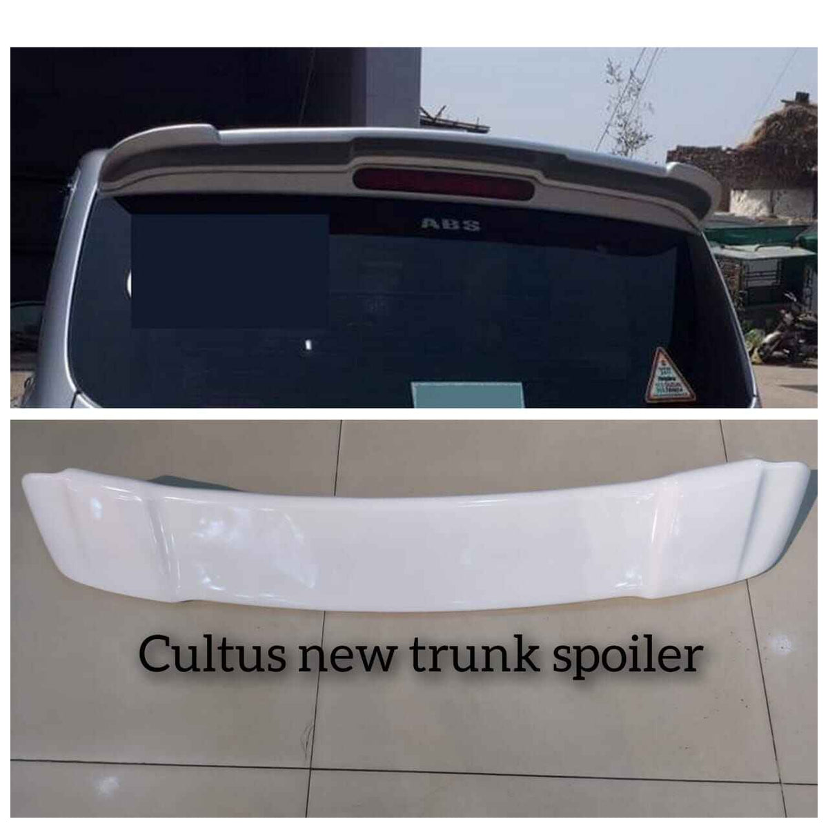 Suzuki Cultus Trunk Spoiler