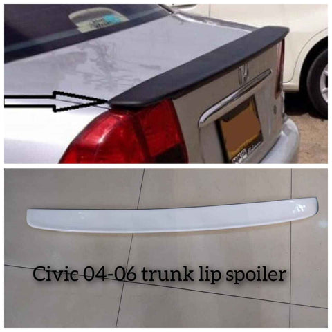 Civic Trunk Lip Spoiler