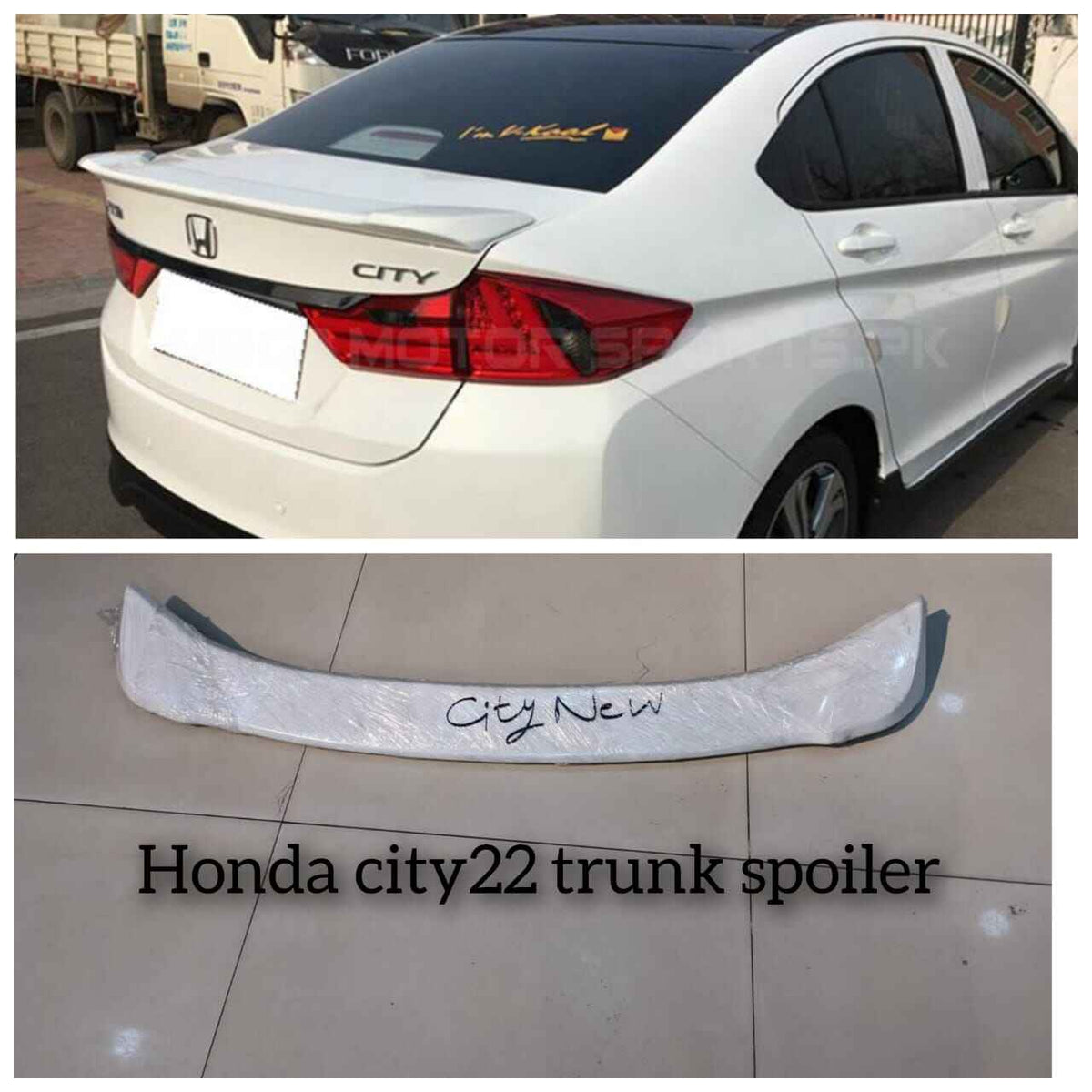Honda City Trunk Spoiler 2022