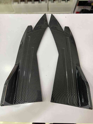 Honda Civic Carbon Fiber Back Splitter 2 Pcs