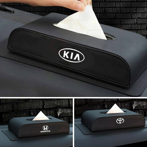 Luxury Car Logo Tissue Box – Stylish & Elegant