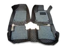 Honda Civic X 9D Mats Black 3Pcs Model 2016-2021