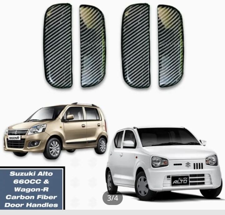 Suzuki Alto Carbon Fiber Door Handle Covers – Premium Upgrade