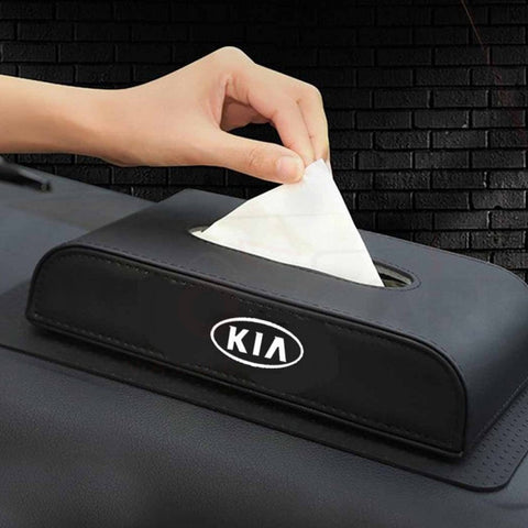 Luxury Car Logo Tissue Box – Stylish & Elegant