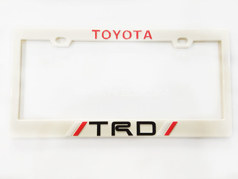Toyota's Aesthetics with Premium Number Plate Frames | Carzstore.pk