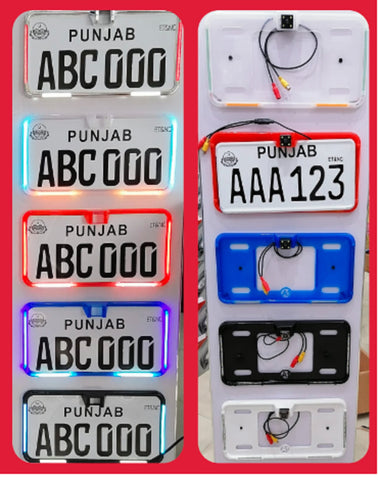 Multi Variant Number Plate Frames For Cars | Carzstore.pk