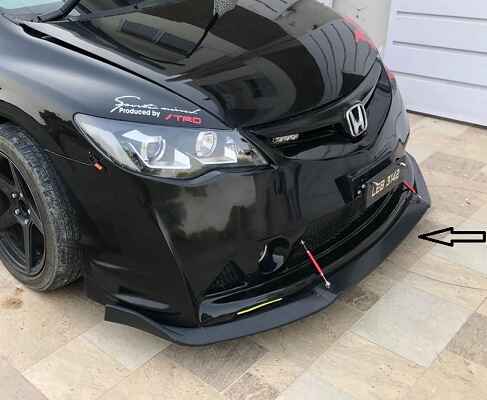 Honda Civic Reborn Front Splitter