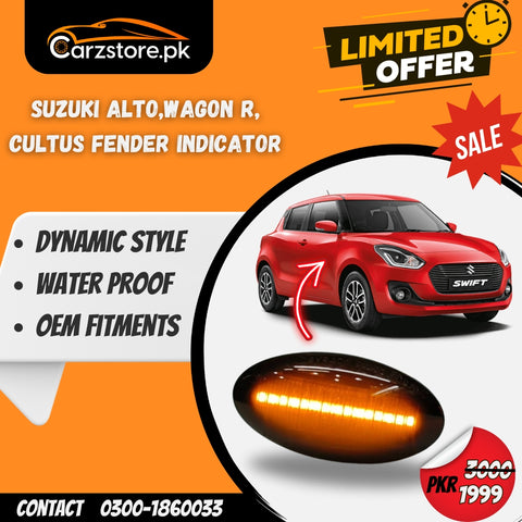 Fender Indicator Smoke For Suzuki Swift Model 2022