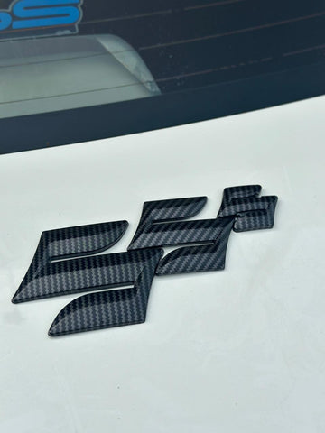 Suzuki Carbon Fiber Logo Set – Front, Back & Steering