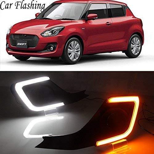 Suzuki Swift Fog Lights with DRL – Enhanced Visibility & Style