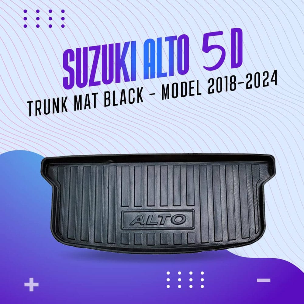 Suzuki Alto PVC Trunk Mat – Waterproof, Durable & Perfect Fit