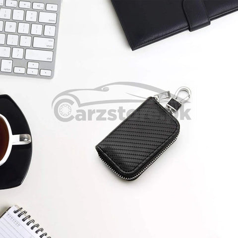 Bag for Car Key Fob Signal Blocking - Pouch Signal Blocker Key -Anti-Theft Case Pouch  For MG Car with logo