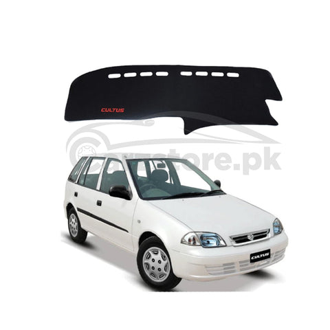 Suzuki Cultus Dashboard Carpet For Protection and Heat Resistance with Suzuki Logo Old Model - Model 2000-2016