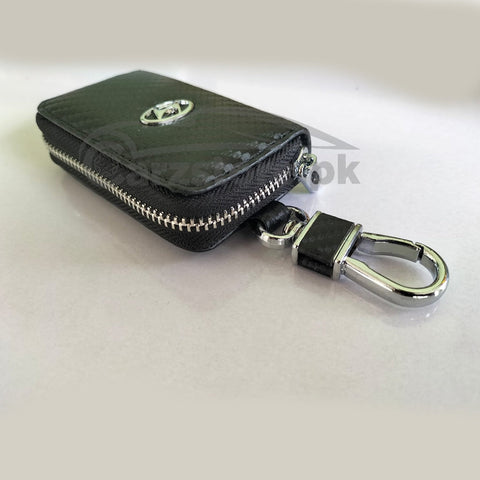 Bag for Car Key Fob Signal Blocking - Pouch Signal Blocker Key -Anti-Theft Case Pouch  For Hyundai Car with logo