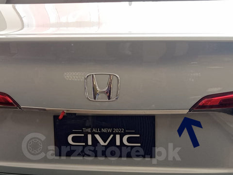 Honda Civic Back Garnish Chrome