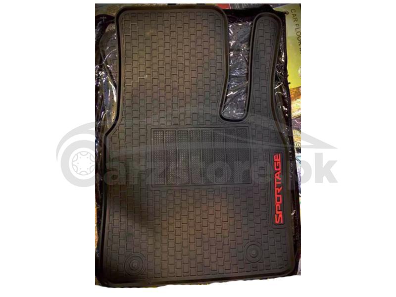 KIA Sportage Latex  PVC Floor Mat Black - Model 2019-2021