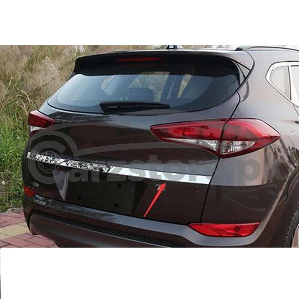 Hyundai Tucson Back Trunk Chrome Garnish - Model 2020-2021