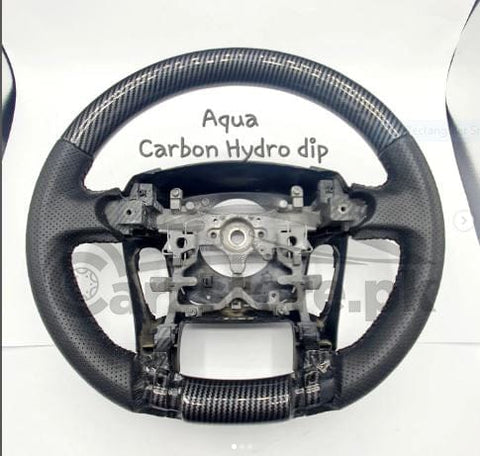 Carbon Fiber Hydro Dip Steering Wheel