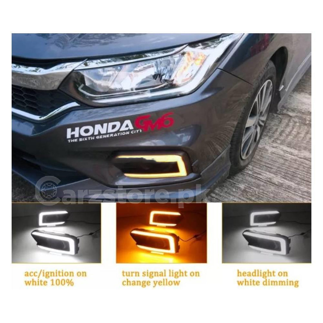 Front LED DRL Fog Covers