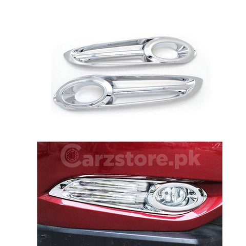 Fog Lamps Bumper Light Chrome Cover