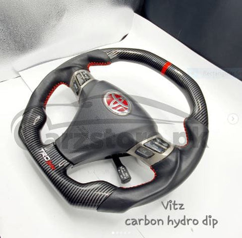 Carbon Fiber Hydro Dip Steering Wheel