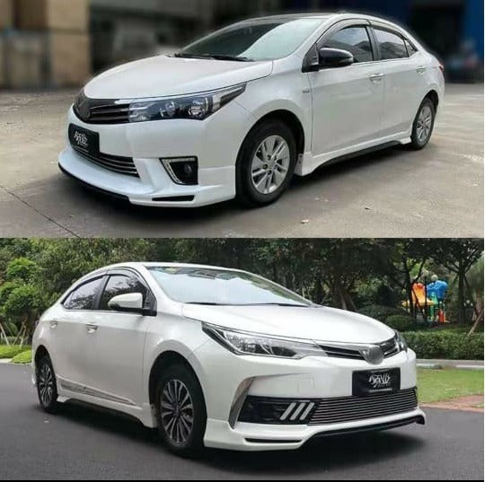 Toyota Corolla 2017-18 Body Kit  Front,Back & Side Panel  without paint