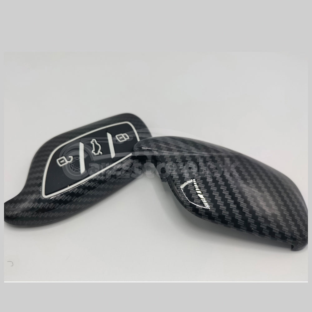 MG HS  carbon fiber key cover case